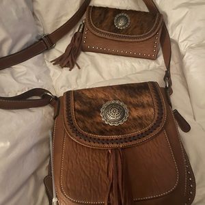 Blazin Roxx conceal and carry bag and wallet set